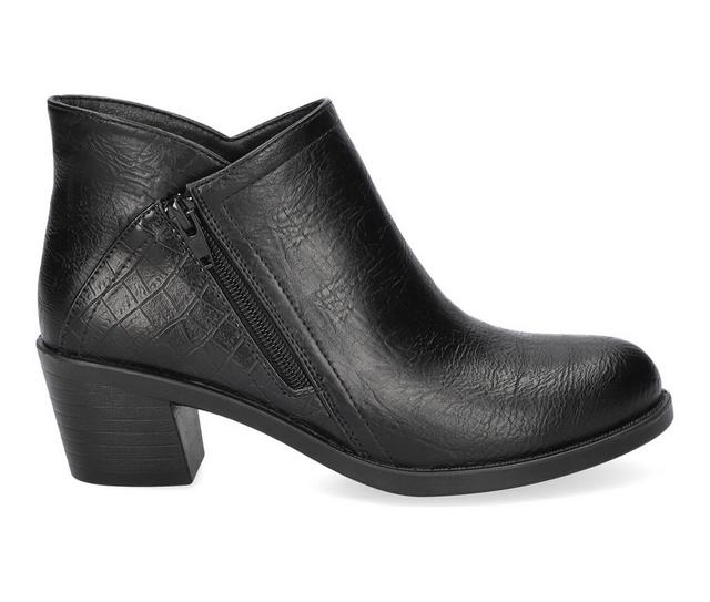 Women's Easy Street Morgana Booties in Black color