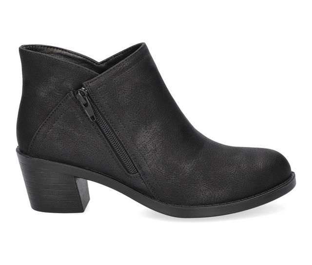 Women's Easy Street Morgana Booties in Black Matte color