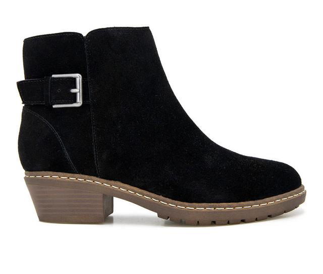 Women's KENSIE Glam Booties in Black color