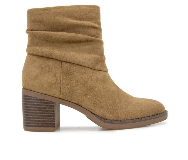 Women's KENSIE Jiannis Booties in Sand color