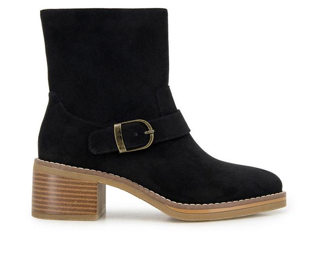 Women's KENSIE Noe Booties in Black color