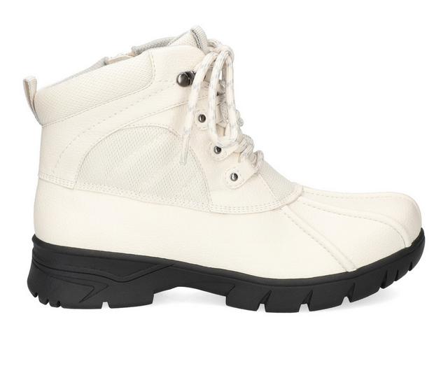 Women's Easy Street Stormy Duck Boots in Winter White color