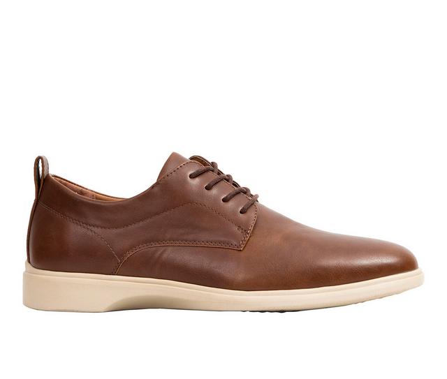 Men's Deer Stags Lisbon Oxfords in Brown color