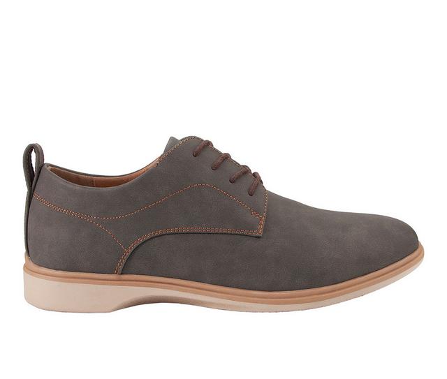 Men's Deer Stags Lisbon Oxfords in Light Grey color