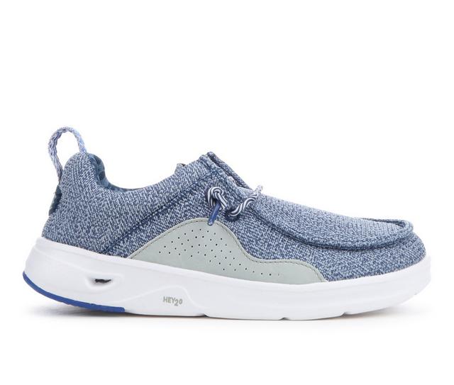 Kids' HEYDUDE Little Kid & Big Kid Y Hey20 Mesh Casual Shoes in Blue color