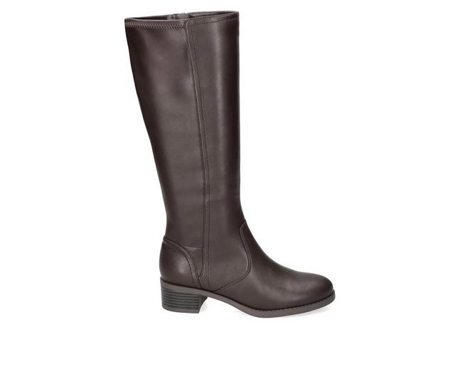 Women's Easy Street Tucker Knee High Boots in Brown color