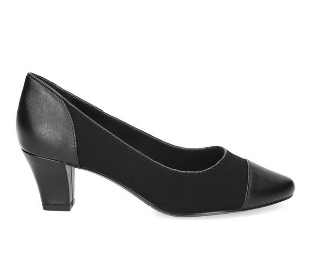 Women's Easy Street Wes Pumps in Black Lamy color