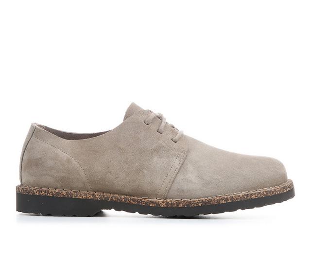 Men's Birkenstock Uppsala Low Oxfords in Taupe color