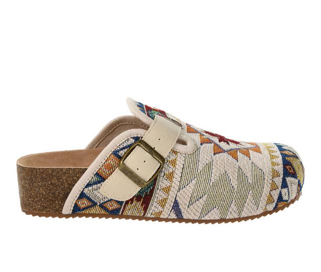 Women's Dirty Laundry Magnolias Clogs in Stone multi color