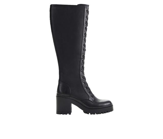 Women's Dirty Laundry Overtimes Knee High Boots in Black color