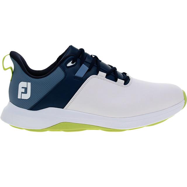 Footjoy ProLite Cleats in WHITE BLUE color