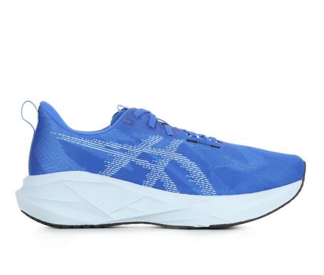 Men's ASICS Novablast 5 Running Shoes in Blue/White color