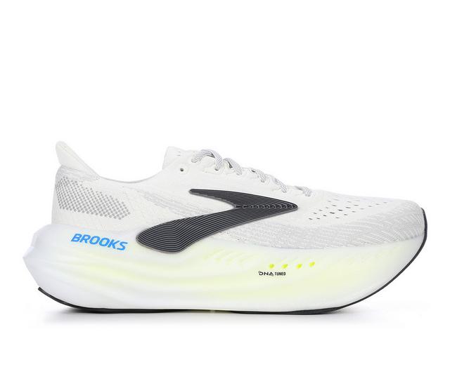 Men's Brooks Glycerin Max Running Shoes in Grey/Black color