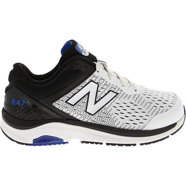 New Balance 847 Walking Shoes in WHITE BLACK color
