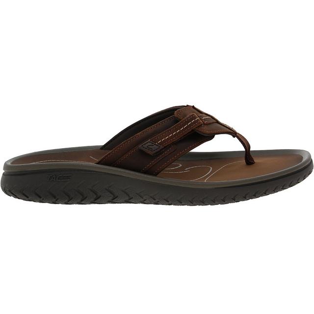 Clarks Wesley Sun Sport Slides in Brown color