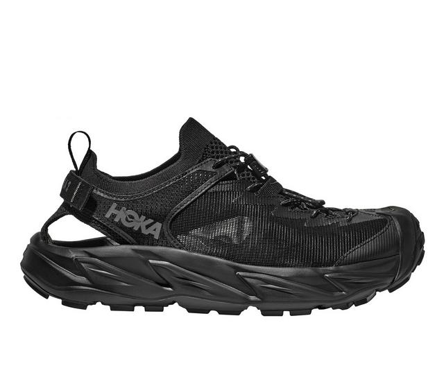 Hoka Hopara 2 Sport Slides in Black Black Bla color