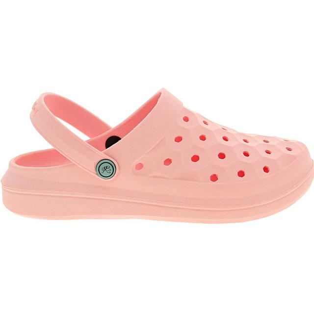 Joybees Varsity Clog Sport Slides in Pink color