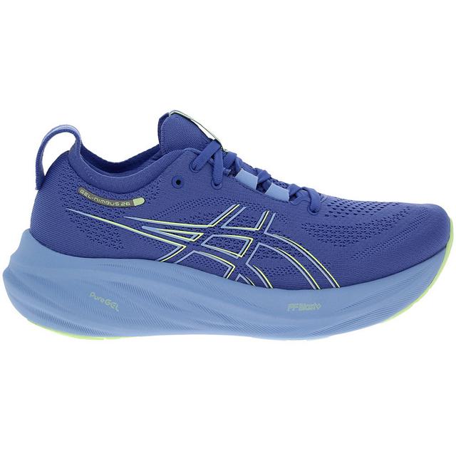 ASICS GEL NIMBUS 26 WMNS Running Shoes in BLUE/BLACK color