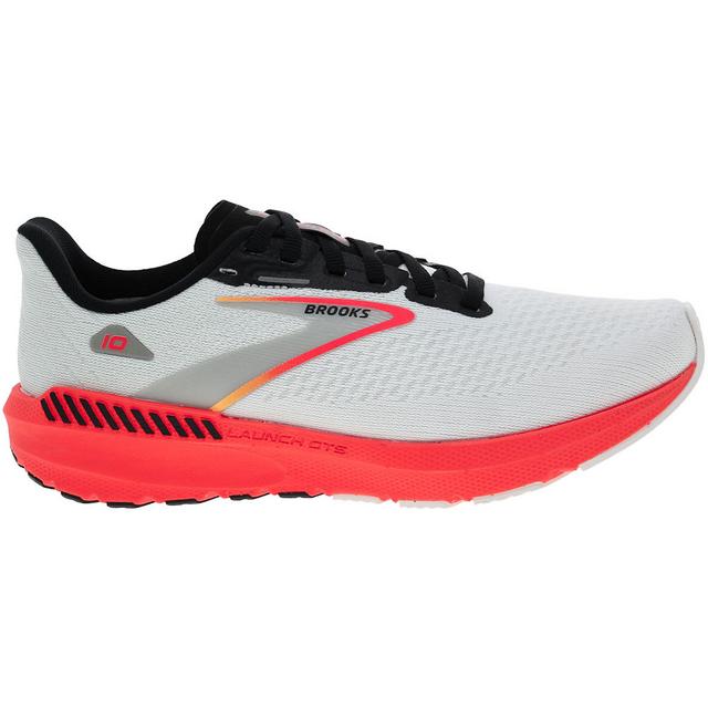 Brooks LAUNCH GTS 10 WMNS Running Shoes in Blk/Blue/Coral color