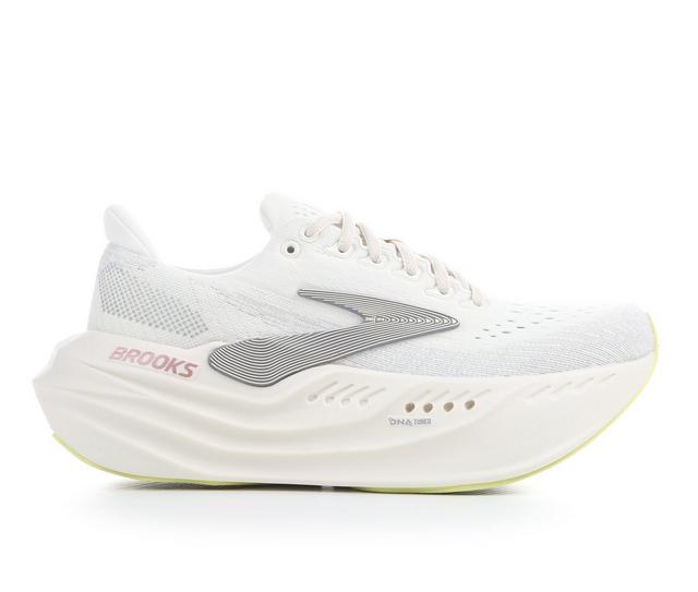 Women's Brooks Glycerin Max Running Shoes in Coco/Alloy color