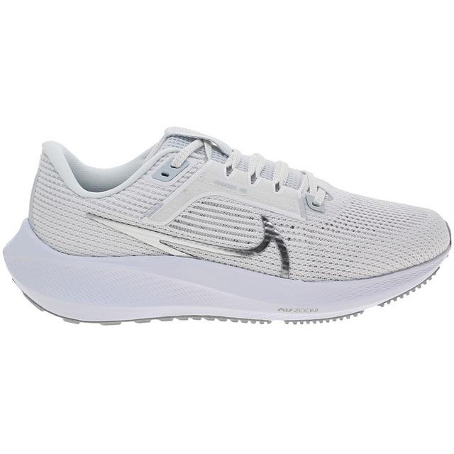 Nike AIR ZOOM PEGASUS 40  Running Shoes in WHITE color