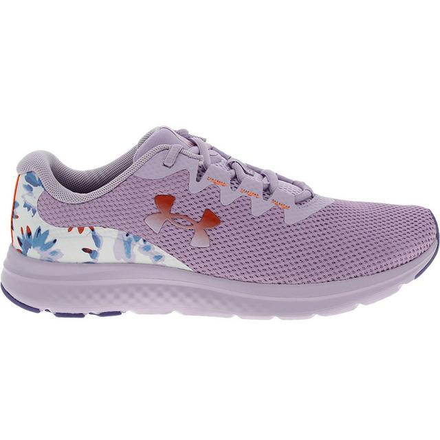 Under Armour CHARGED IMPULSE 3 PR Running Shoes in Purple/Floral color