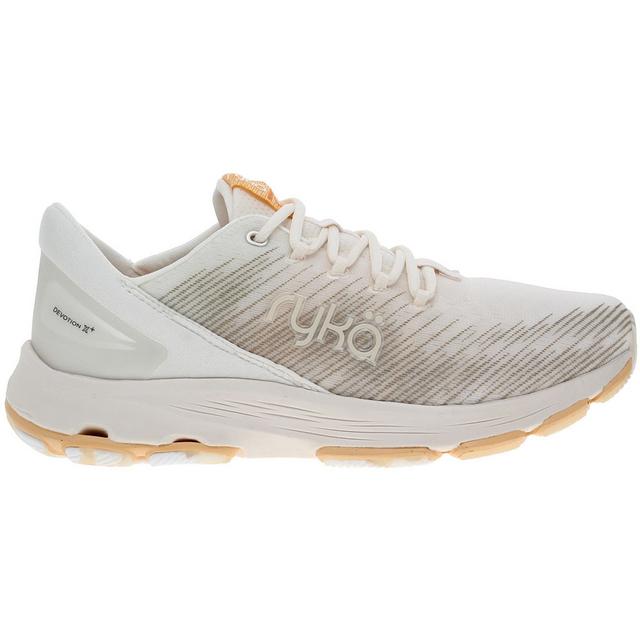 Ryka WOMEN'S DEVOTION X PLUS Walking Shoes in WHITE color