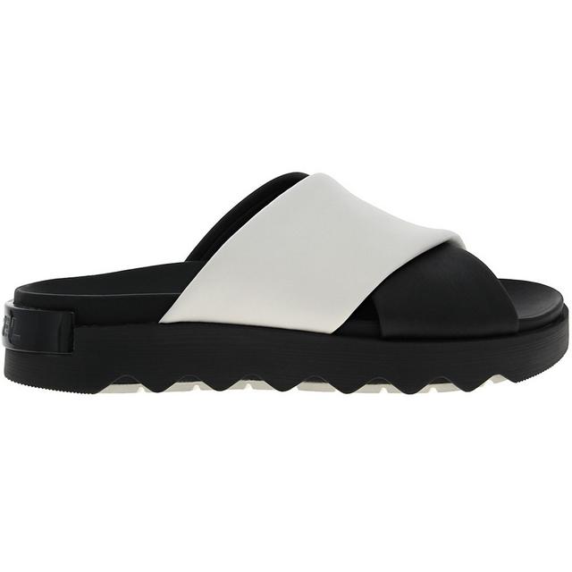 Sorel Viibe Crisscross Sli Sandals in Black color