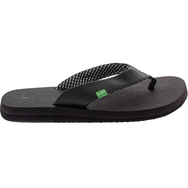 Sanuk Yoga Mat Wmn SWS2908 Flip-Flops in Black color