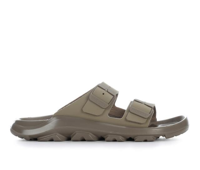 Men's Birkenstock Mogami Terra Slide Outdoor Sandals in Faded Khaki color