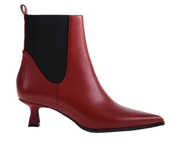 Women's Chinese Laundry Novva Booties in Red color