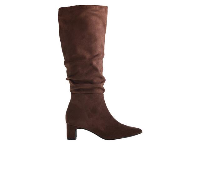 Women's Chinese Laundry Noey Knee High Boots in Brown color