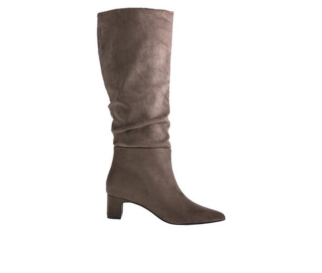 Women's Chinese Laundry Noey Knee High Boots in Taupe color