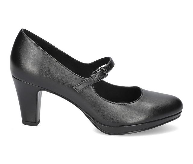 Women's Easy Street Zest Mary Jane Pumps in Black color