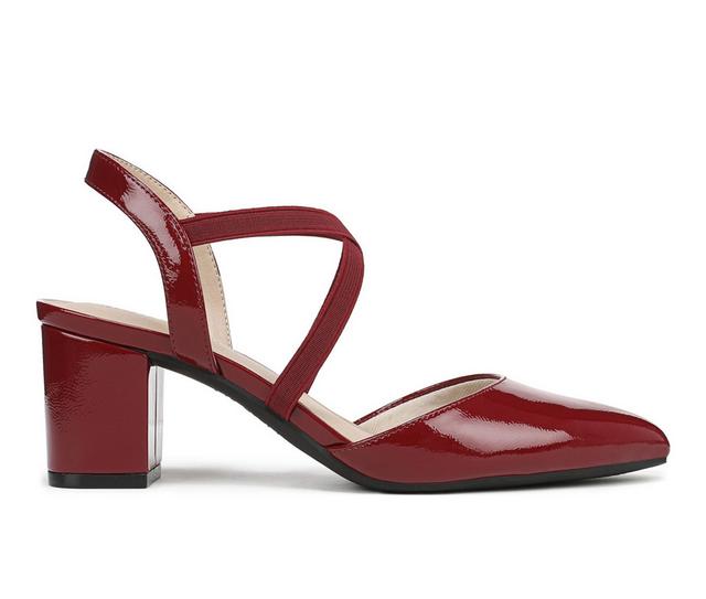Women's LifeStride April Pumps in Dark Cherry color