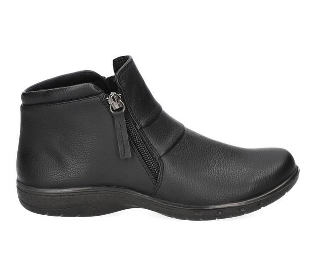 Women's Easy Street Zozo Booties in Black color