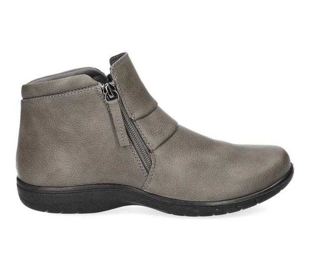 Women's Easy Street Zozo Booties in Grey color