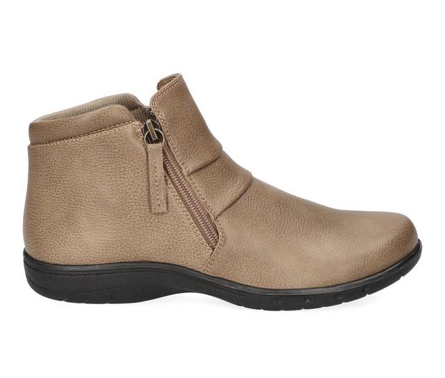 Women's Easy Street Zozo Booties in Taupe color