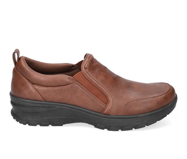Women's Easy Works by Easy Street Garland Slip Resistant Shoes in Tan color