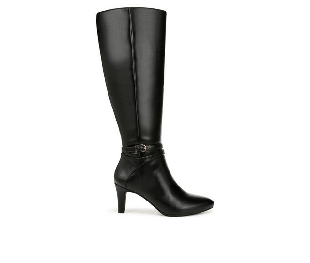 Women's LifeStride Guild Tall Knee High Boots in Black color