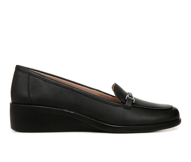 Women's LifeStride Jovial Bit Loafers in Black color