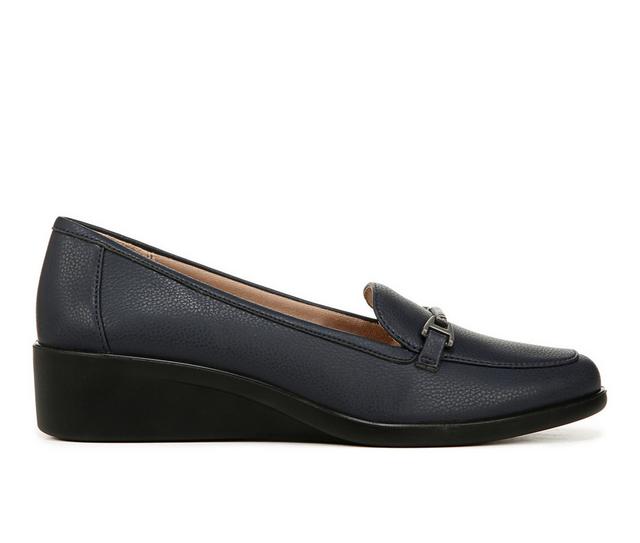 Women's LifeStride Jovial Bit Loafers in Lux Navy color