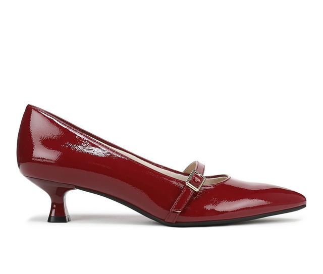 Women's LifeStride Madelyn Mary Jane Pumps in Dark Cherry color