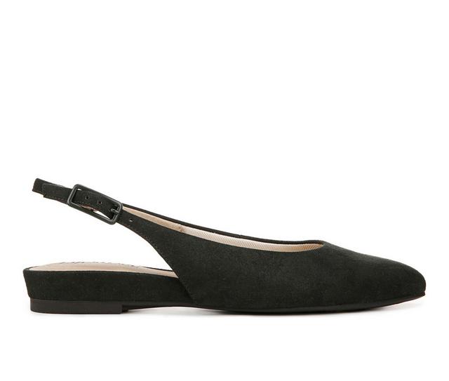 Women's LifeStride Percy Slingback Flats in tartan green color