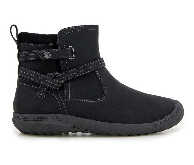 Women's JBU Dolce Water Resistant Booties in Black color