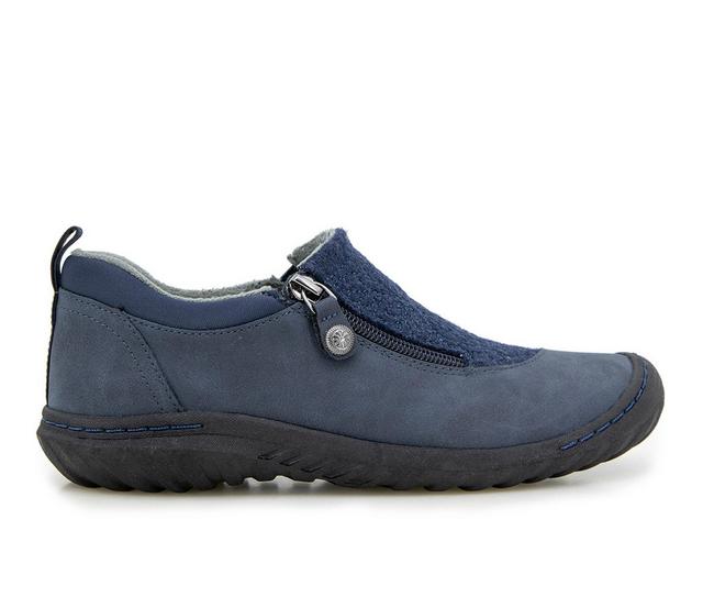 Women's JBU Elodie Casual Shoes in Navy color