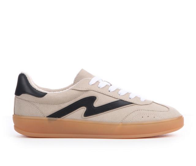 Women's Madden Girl Giia Sneakers in Taupe Multi color