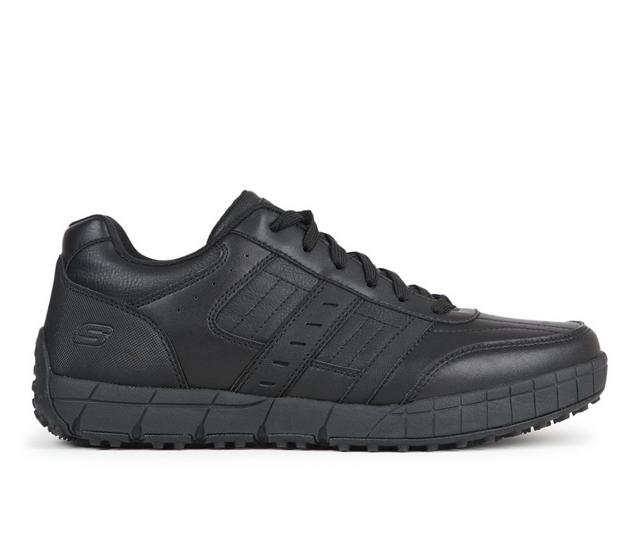 Men's Skechers Work 200320 Elston 2.0 SR Safety Shoes in Black color