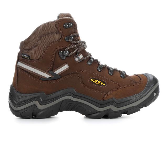 Men's Keen Outdoor Durand 2 Mid Waterproof Hiking Boots in Cascade/Gargoyl color