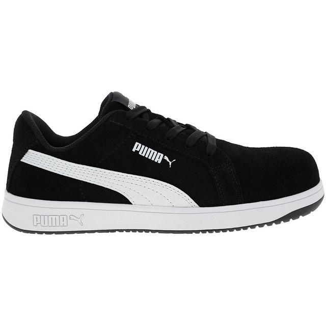 Puma Safety PS Heritage EH Women's Work Shoes in Black/White color